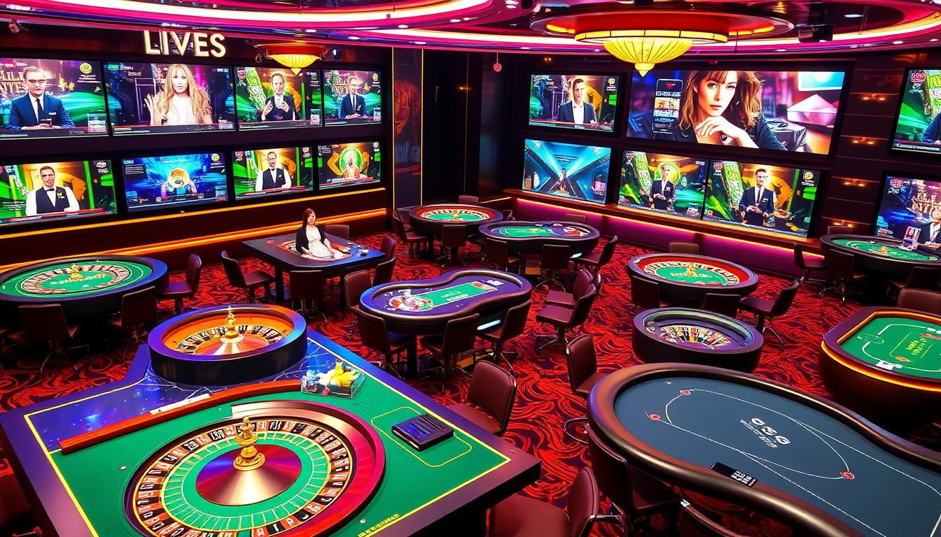 Daftar judi live games casino online